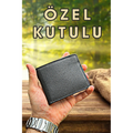 Hakiki Deri Siyah Erkek Cüzdan Garzia Gerçek Deri Cüzdan Modelleri