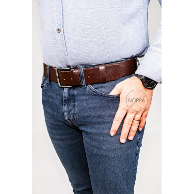 kahverengi deri erkek kemer