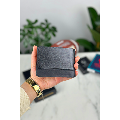 Milano Siyah Erkek %100 Hakiki Deri Cüzdan - 2