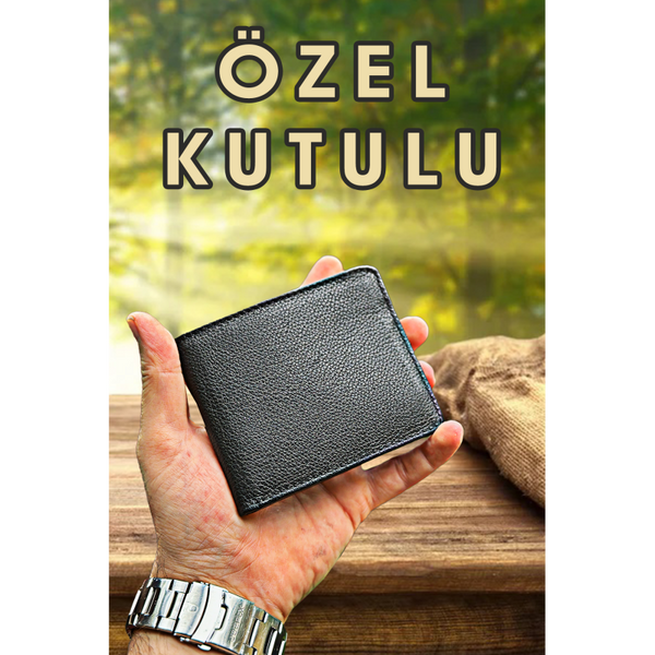 Hakiki Deri Siyah Erkek Cüzdan Garzia Gerçek Deri Cüzdan Modelleri